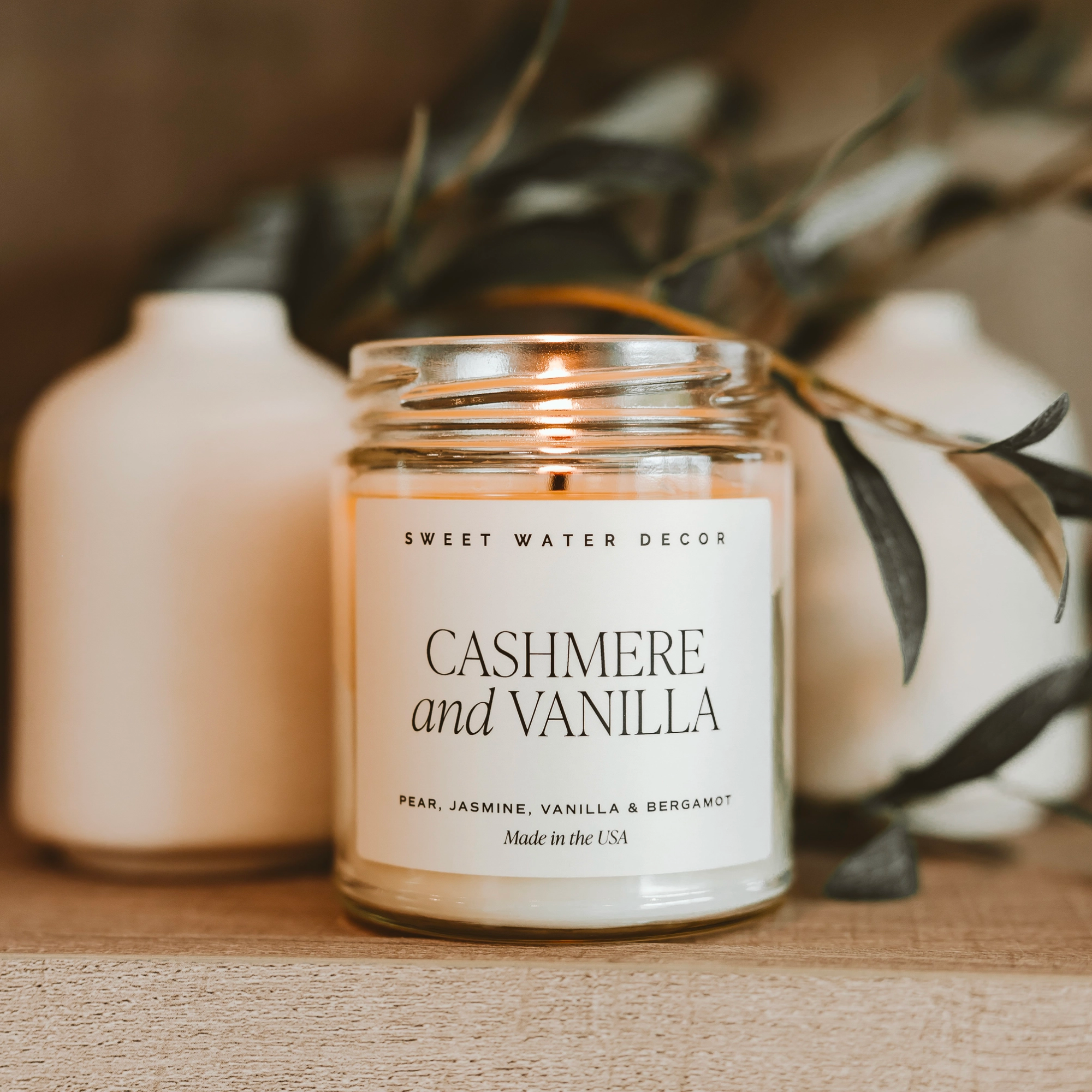 Cashmere + Vanilla Jar Candle