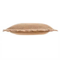 Celina Linen Pillow - Dusty Beige