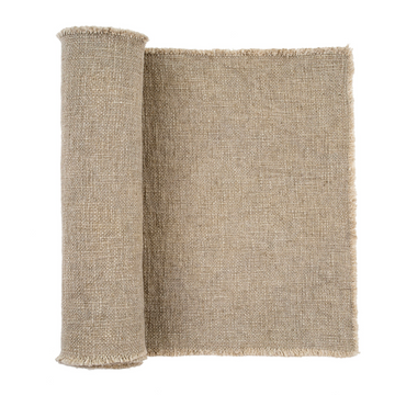 Celina Linen Runner - Grey