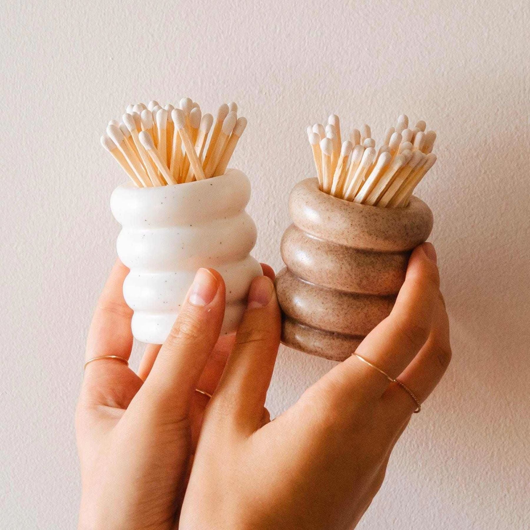 Ceramic Match Pot