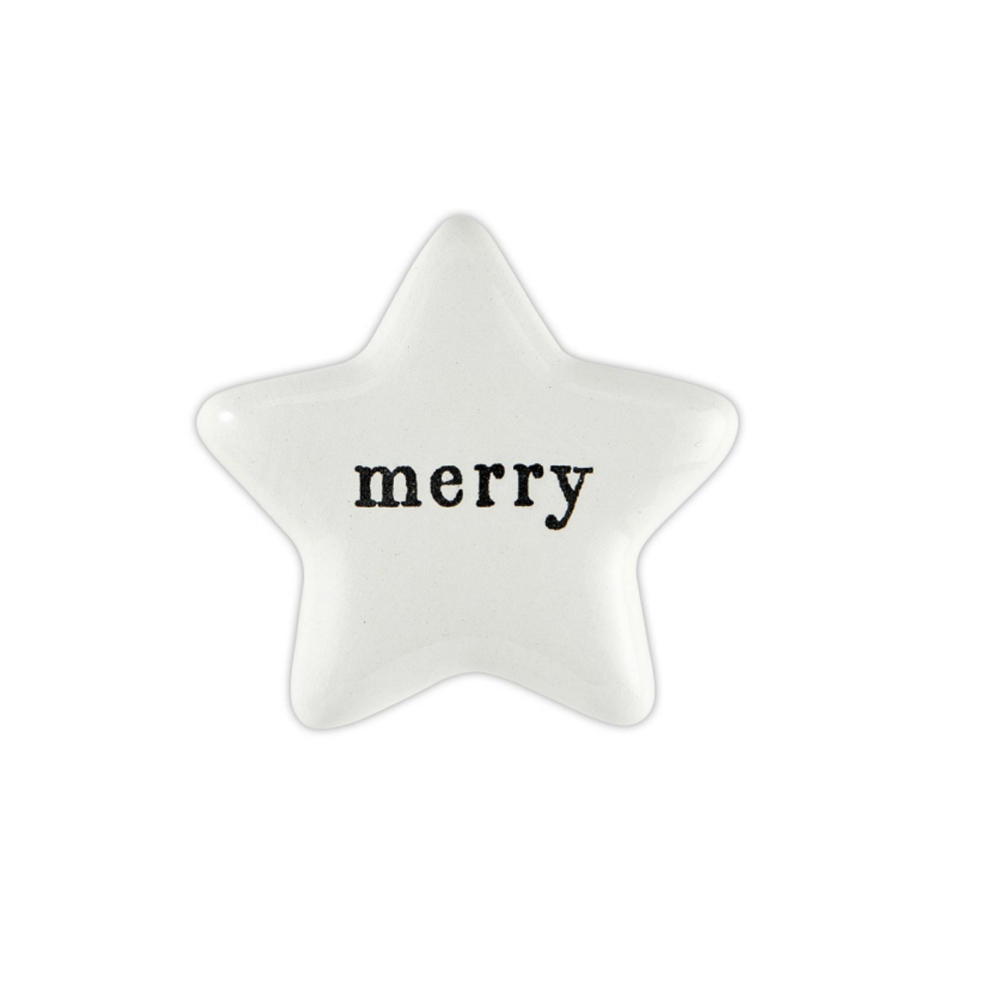 Ceramic Star Decor