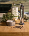 Chrome Salt + Pepper Mill