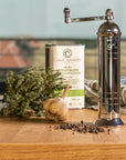Chrome Salt + Pepper Mill