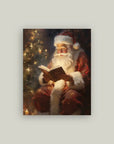 Classic Santa Vintage Print