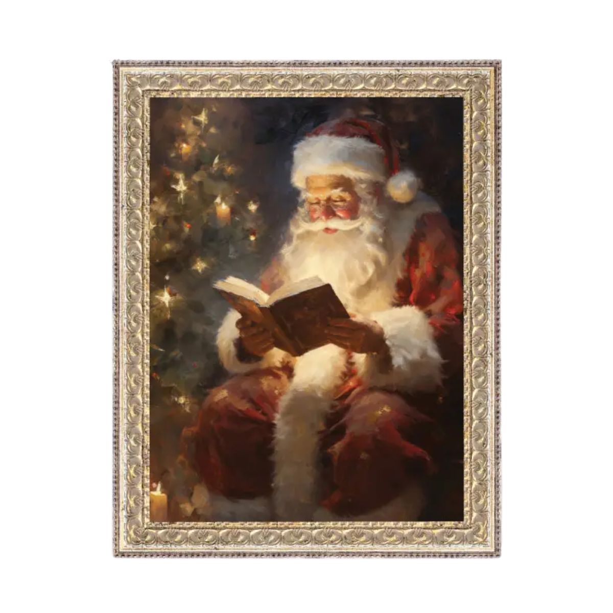 Classic Santa Vintage Print
