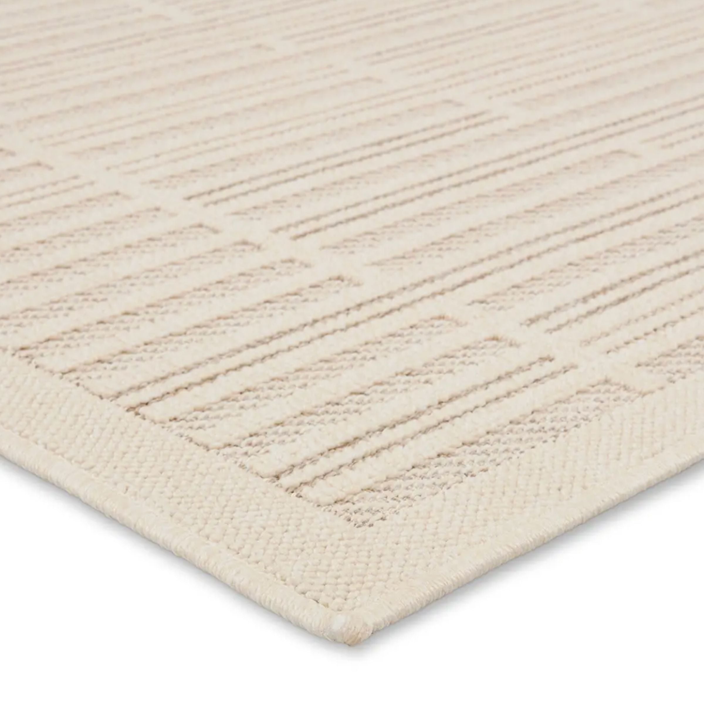 Continuum Rug | White/Tan