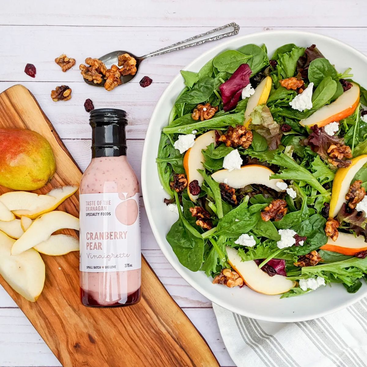 Cranberry Pear Vinaigrette