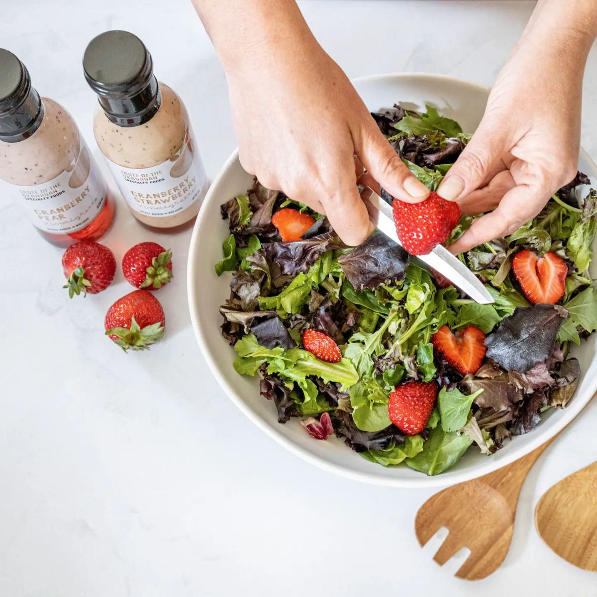 Cranberry Pear Vinaigrette