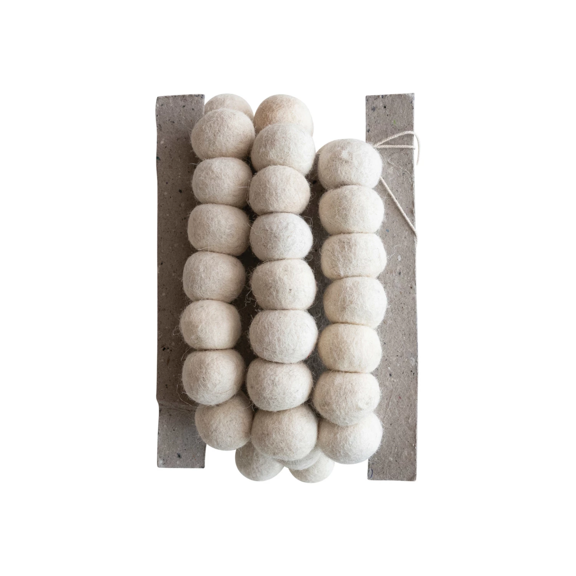 Wool Pom Pom Garland