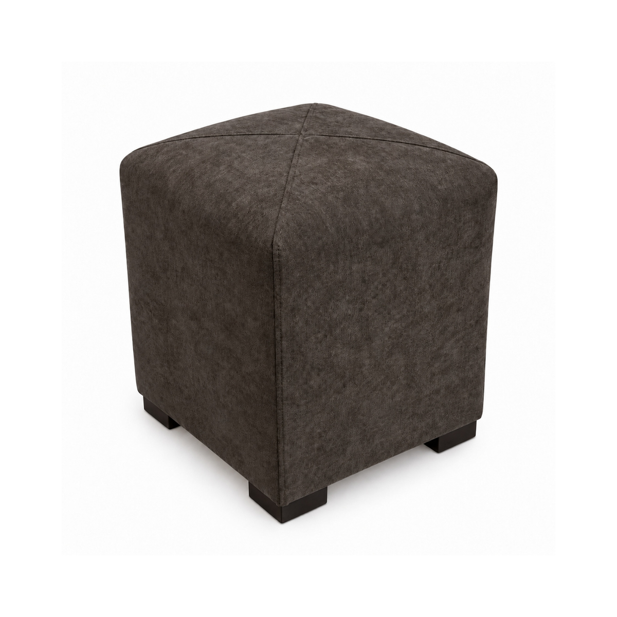Cube Ottoman | Burnt Umber