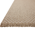Dawn Indoor/Outdoor Rug | Natural Checkered