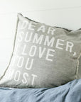 Dear Summer Pillow