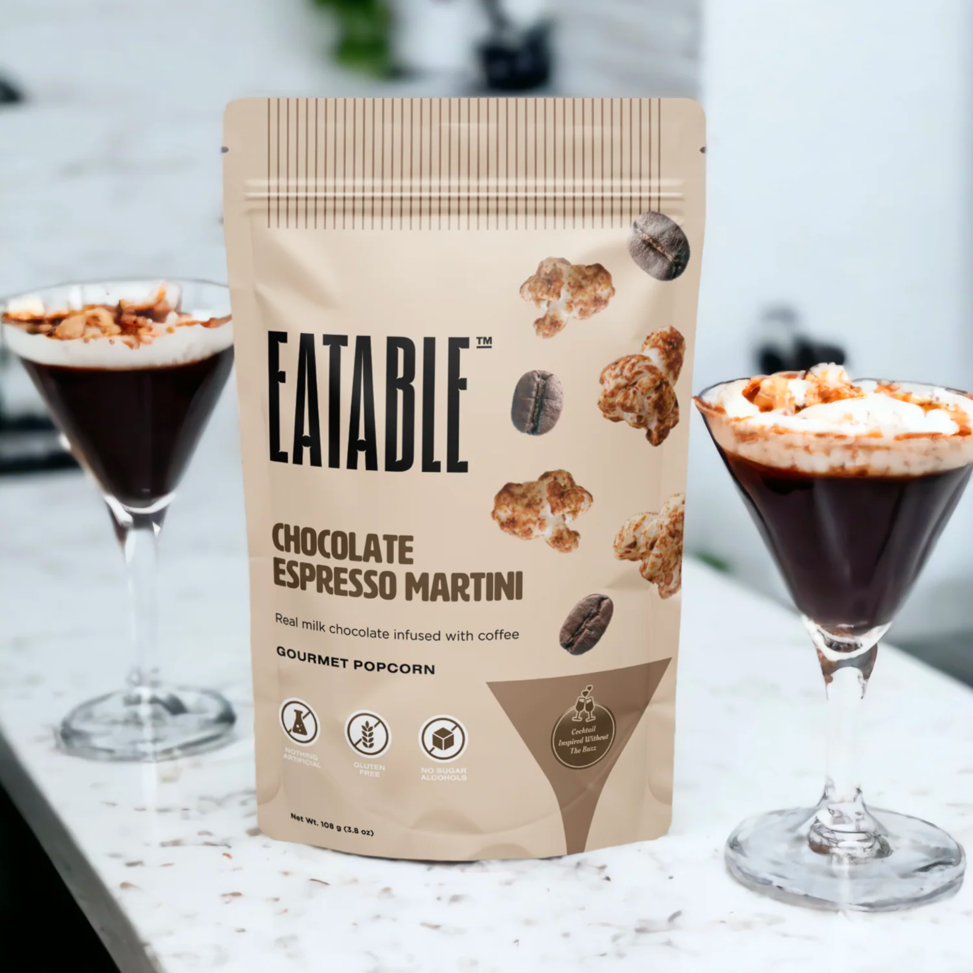 Chocolate Espresso Martini Popcorn