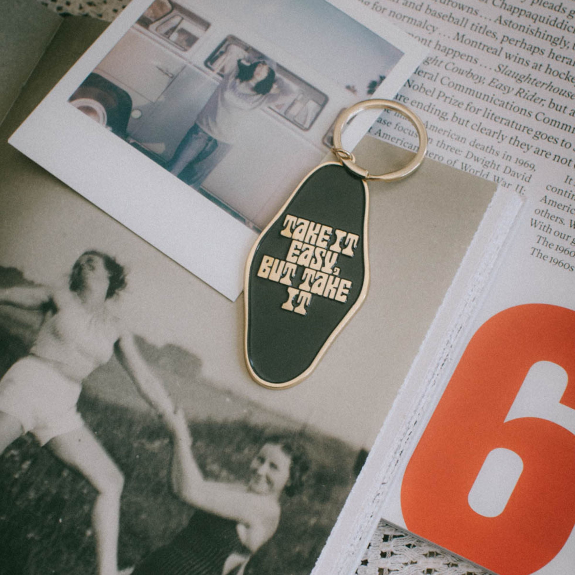 Enamel Keychain