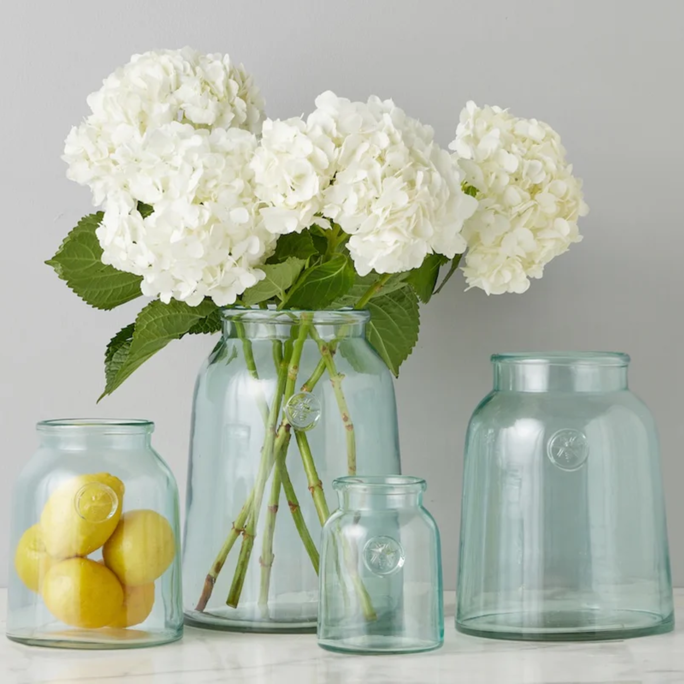 French Bee Mason Jar Vase