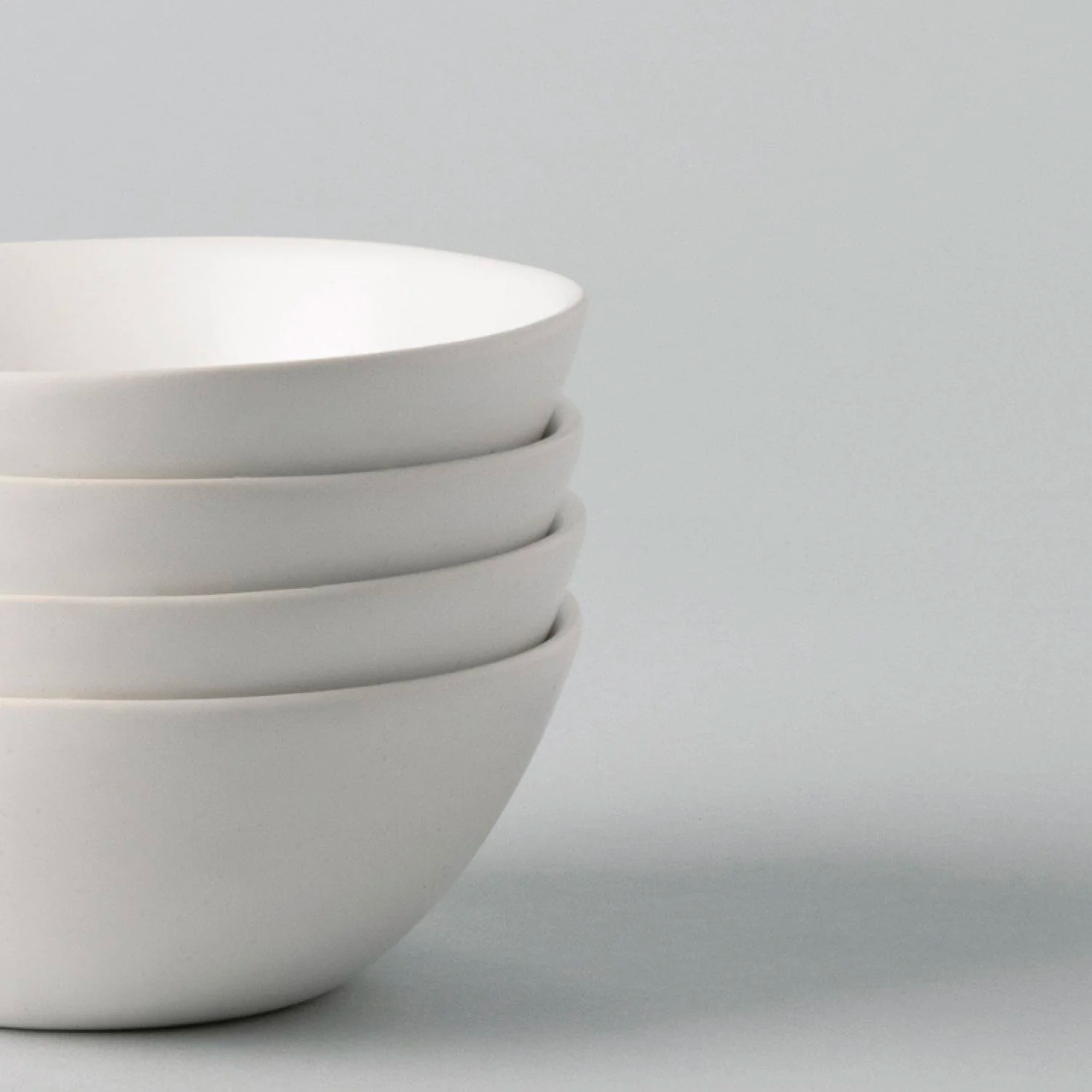 Fable Dessert Bowls - Cloud White