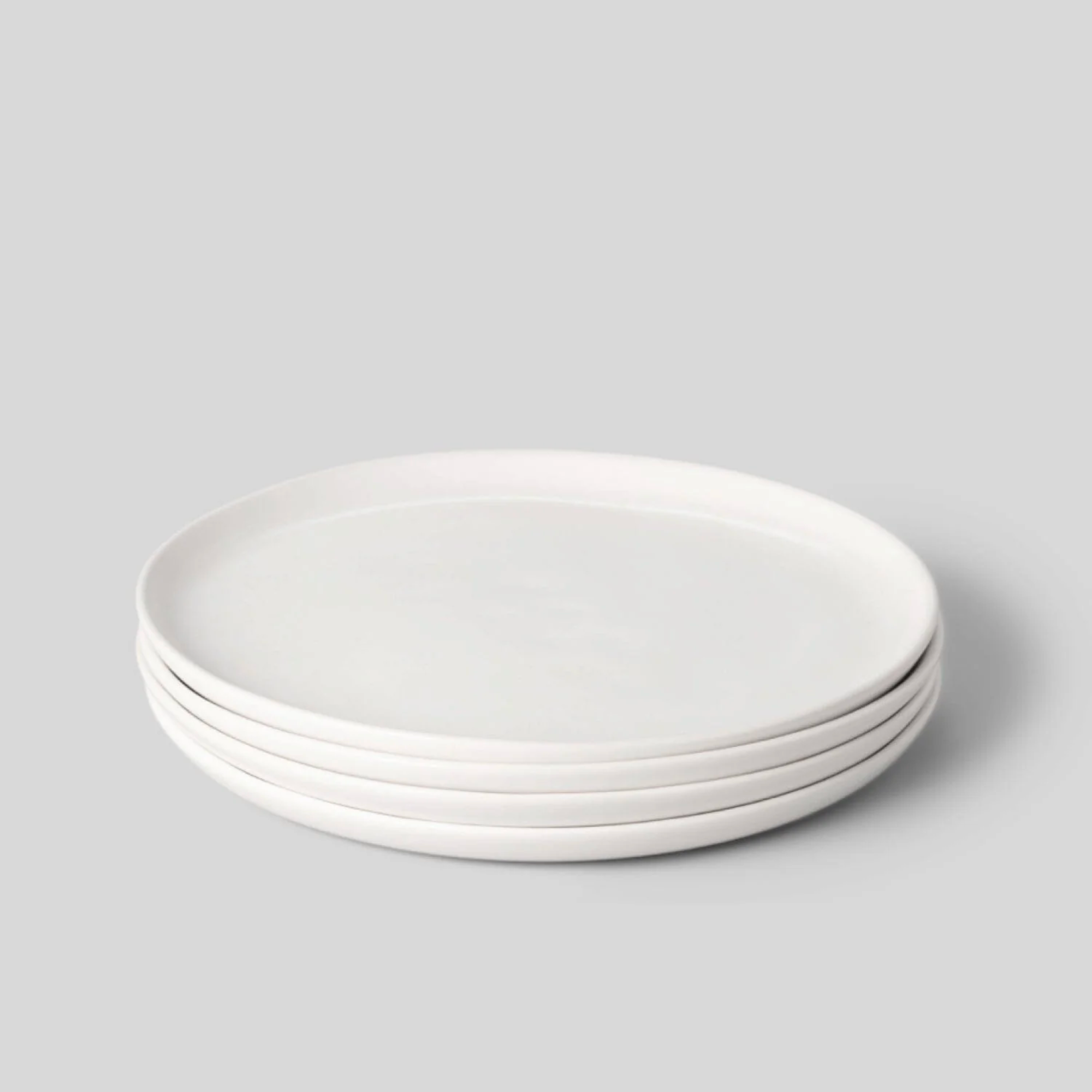 Fable Dinner Plates - Cloud White