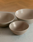 Fable Nested Serving Bowls - Desert Taupe
