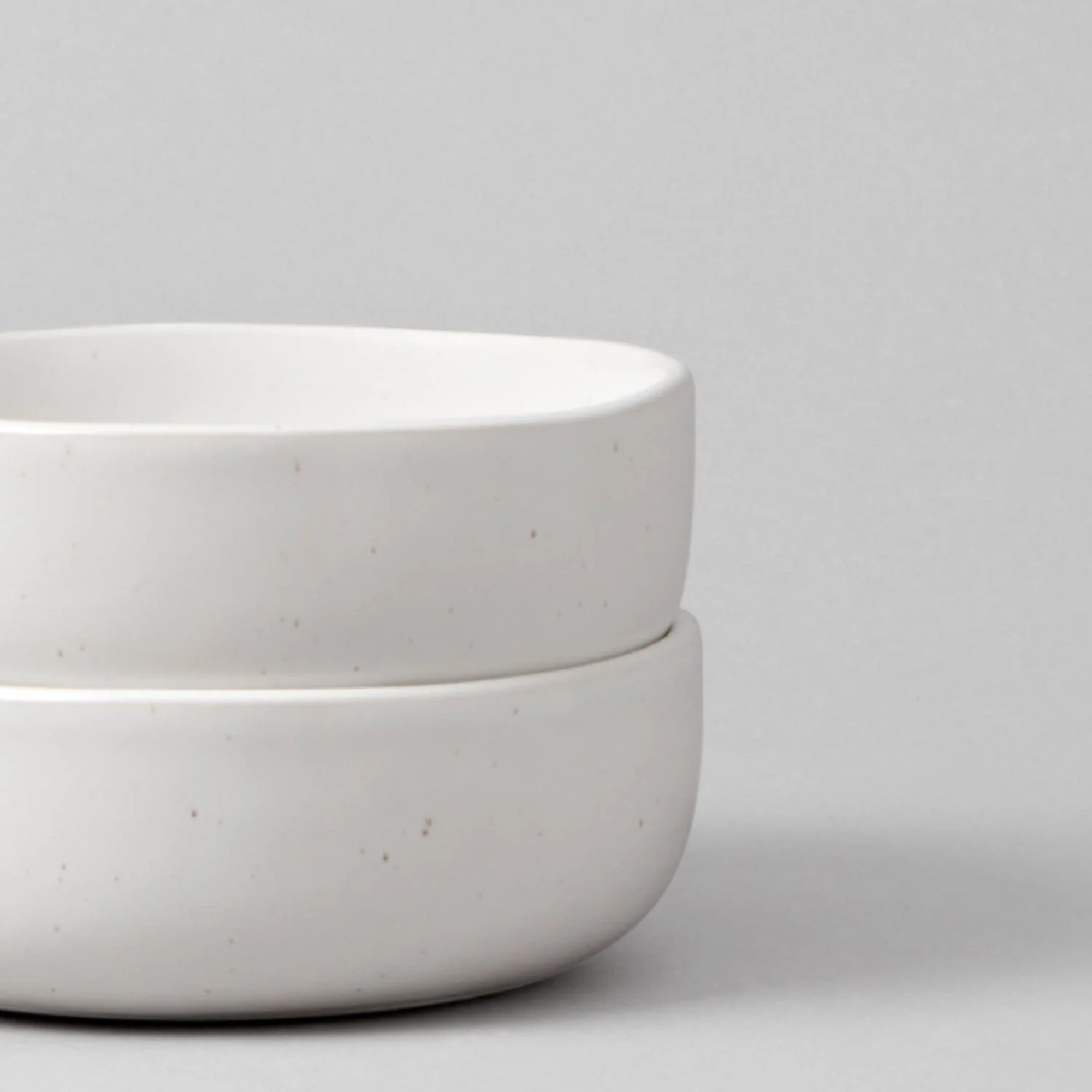 Fable Cereal Bowls - Speckled White