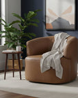 Fireside Swivel Club Chair