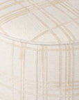 Sinclair Pouf | Sheffield Ivory