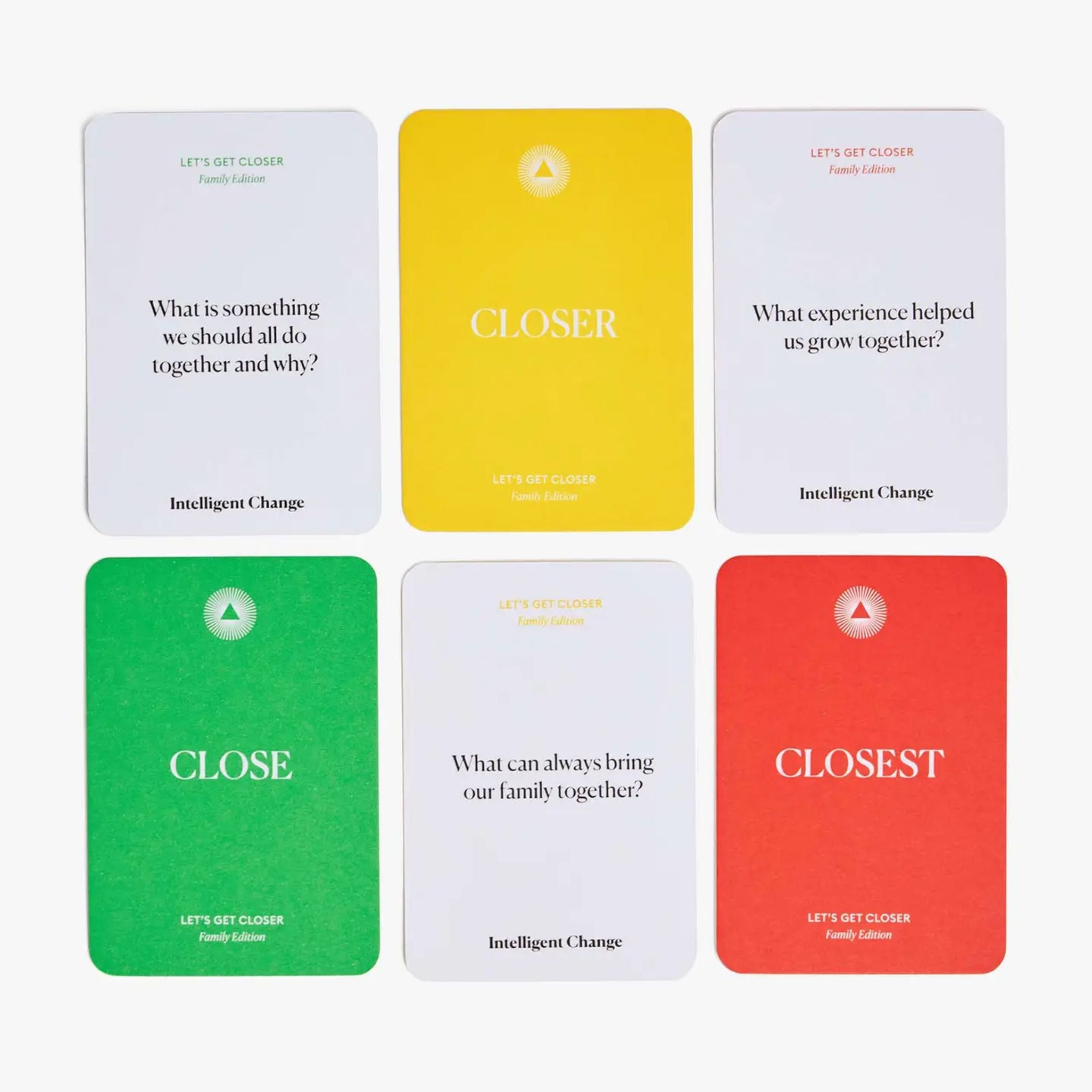 Get Closer Family Edition Card Game