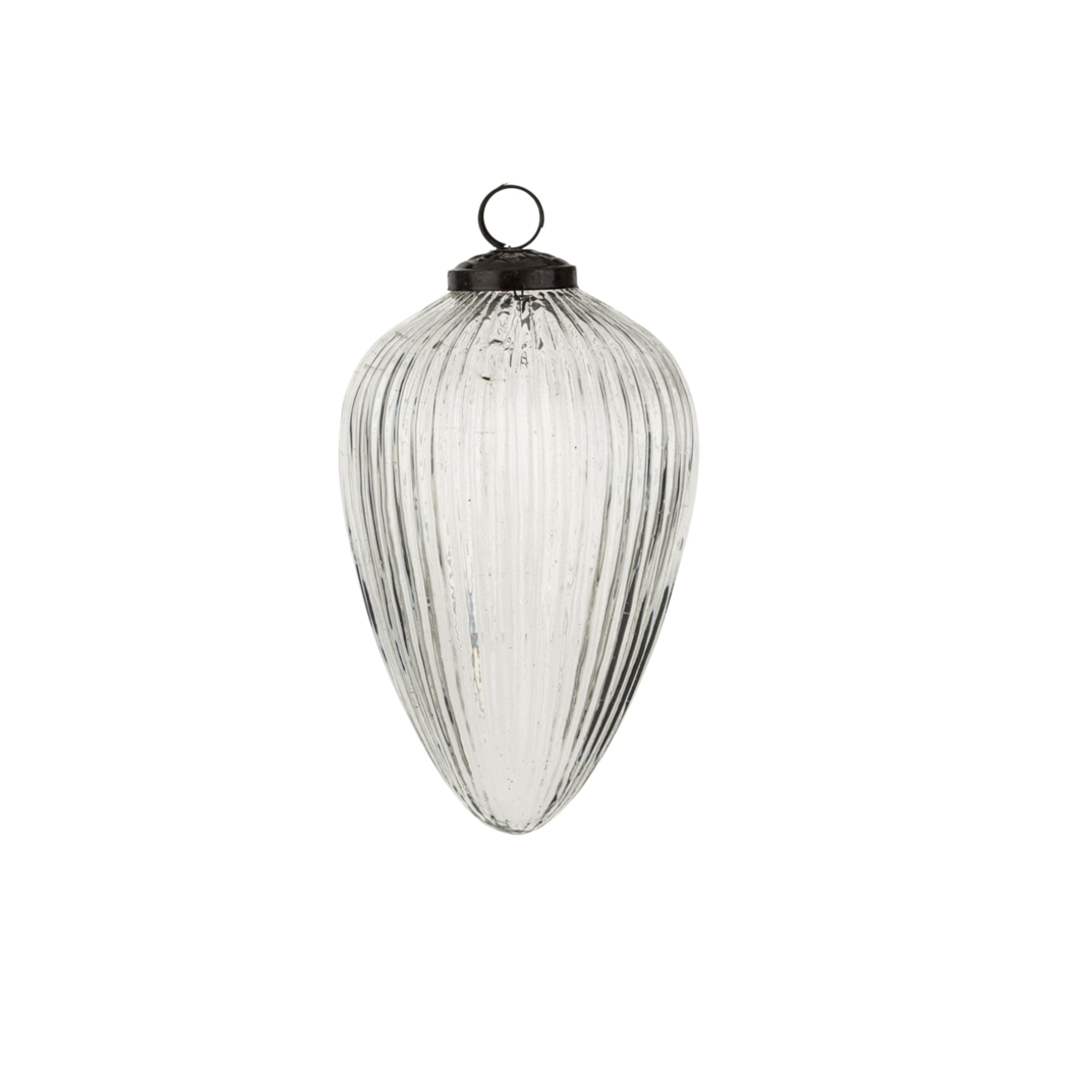 Glass Egg Ornament