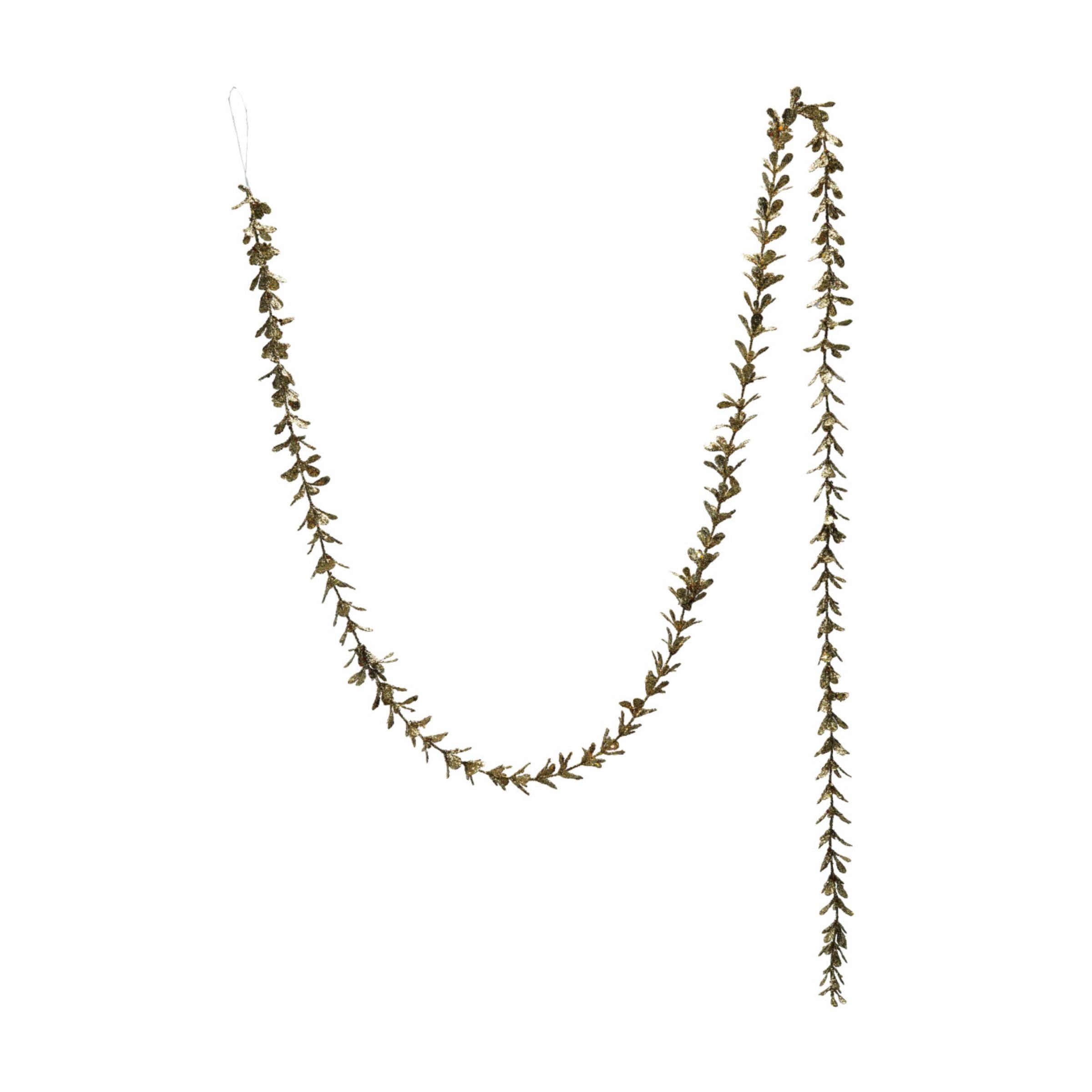 Gold Boxwood Garland