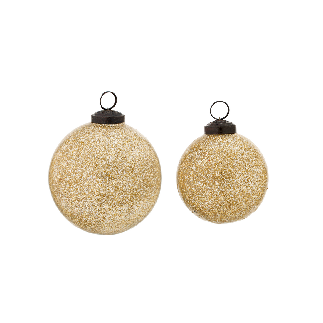 Glittery Night Ornament - Champagne