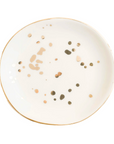 Gold Speckled Jewelry Dish