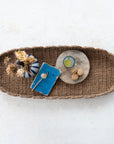 Hand-Woven Bankuan Scalloped Tray