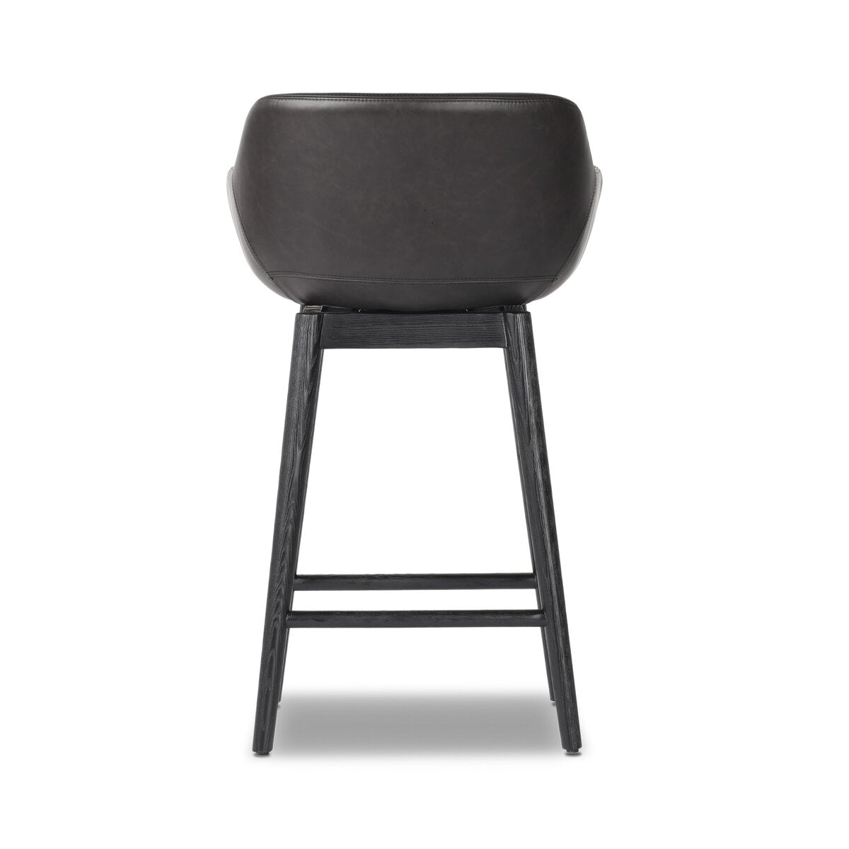 Hannah Swivel Stool | Sonoma Black