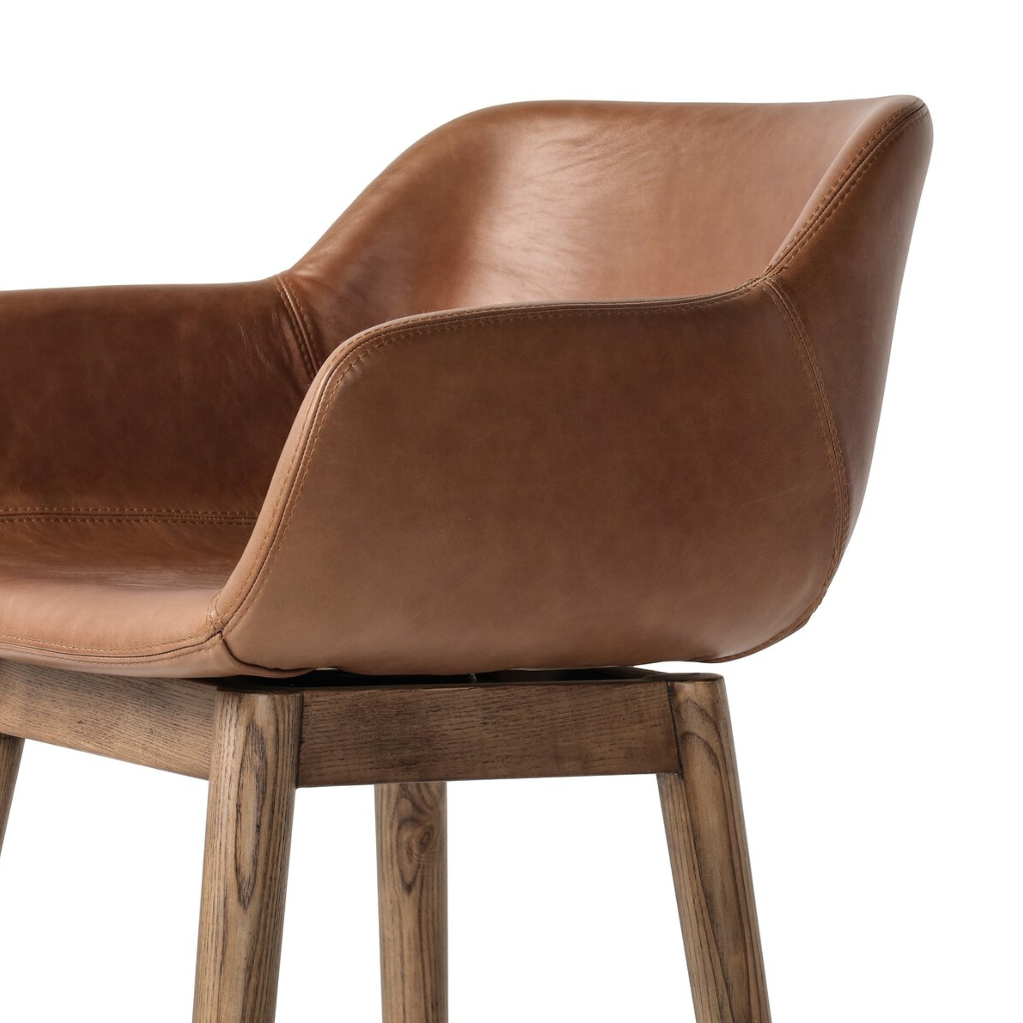 Hannah Swivel Stool | Sonoma Chestnut