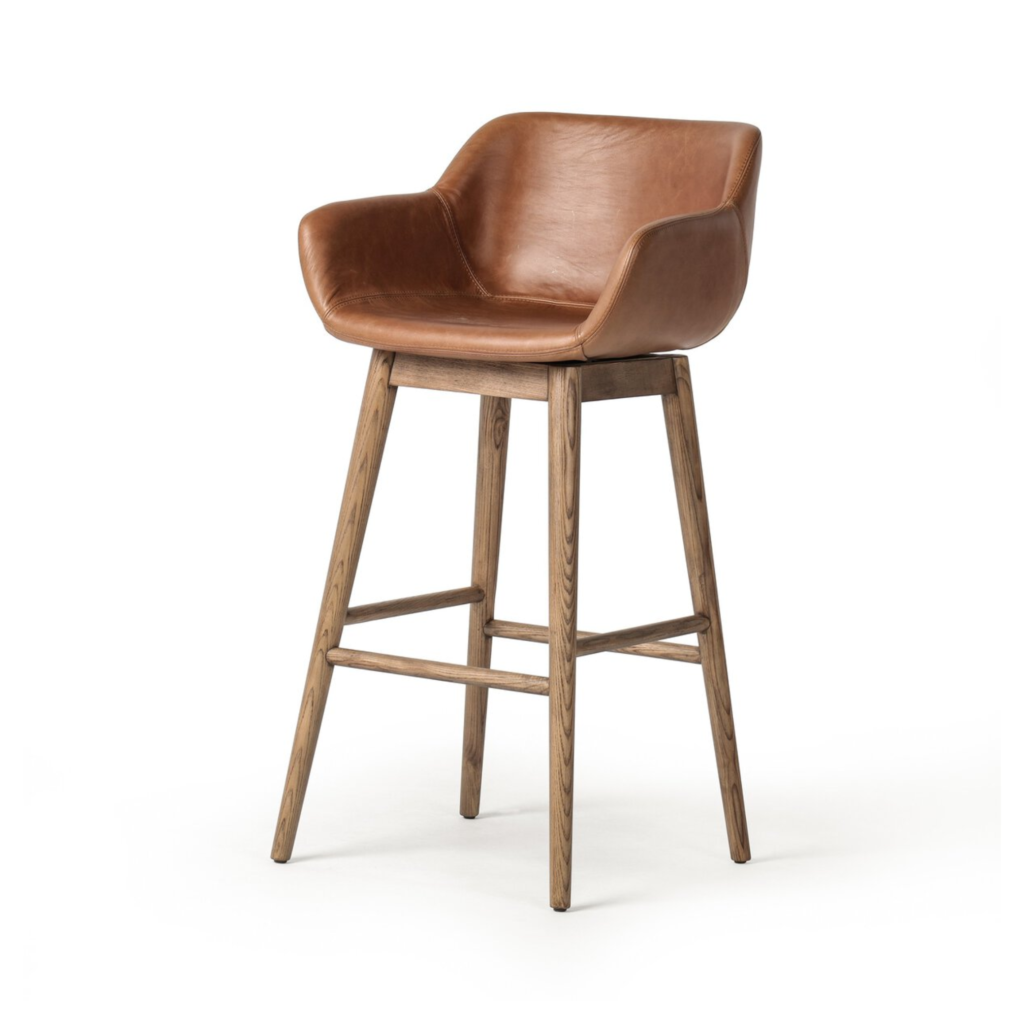 Hannah Swivel Stool | Sonoma Chestnut