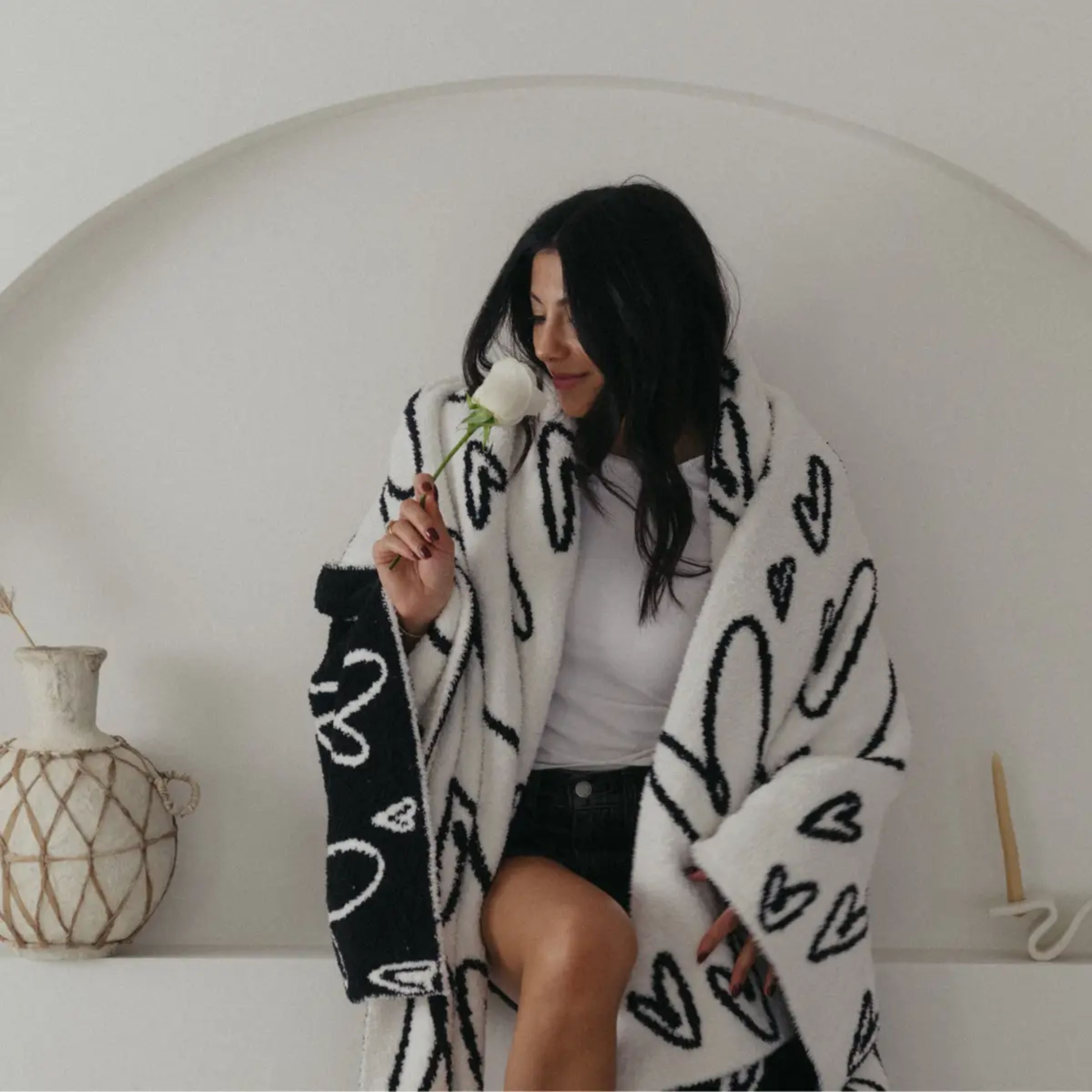 Heart Luxe Home Blanket