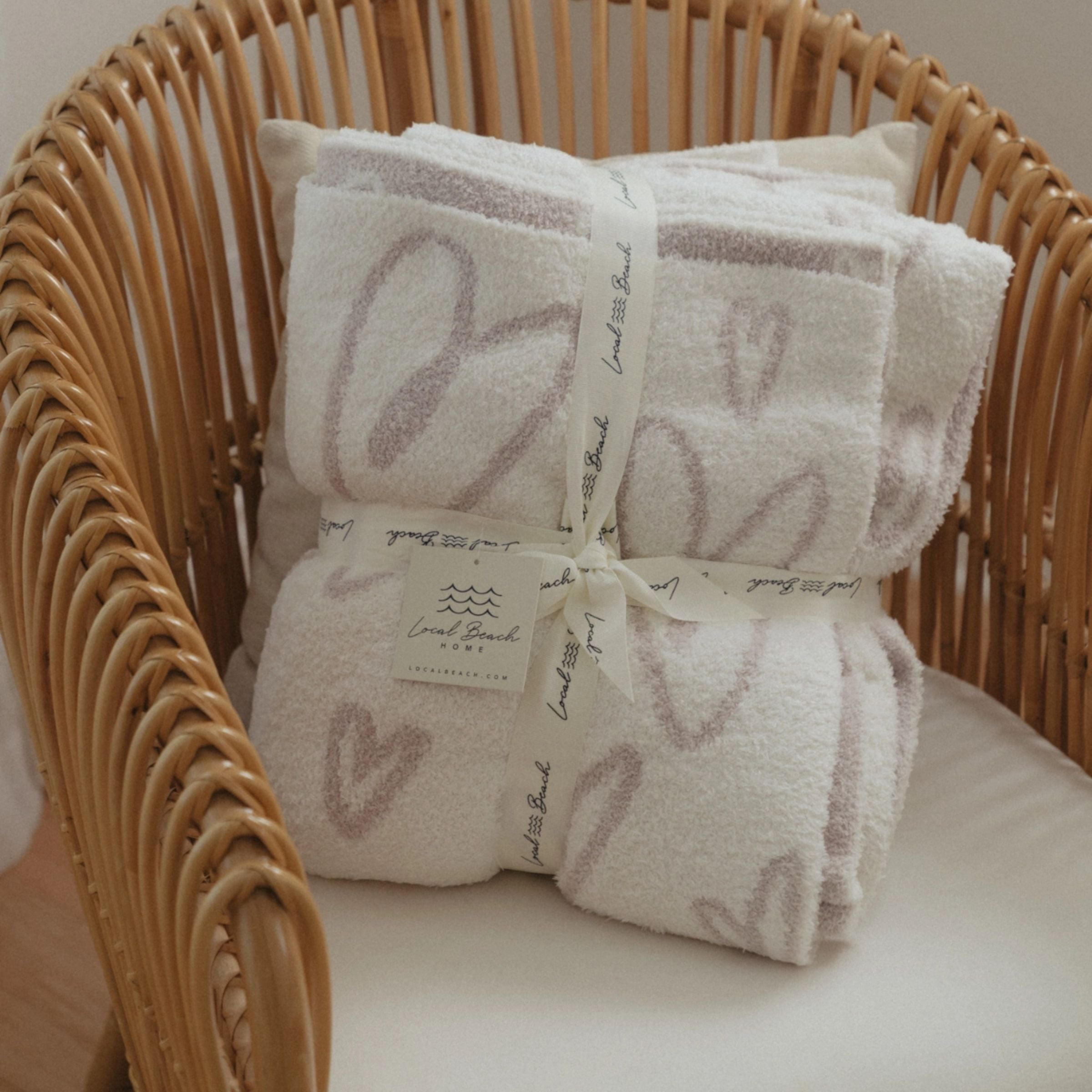 Heart Luxe Home Blanket