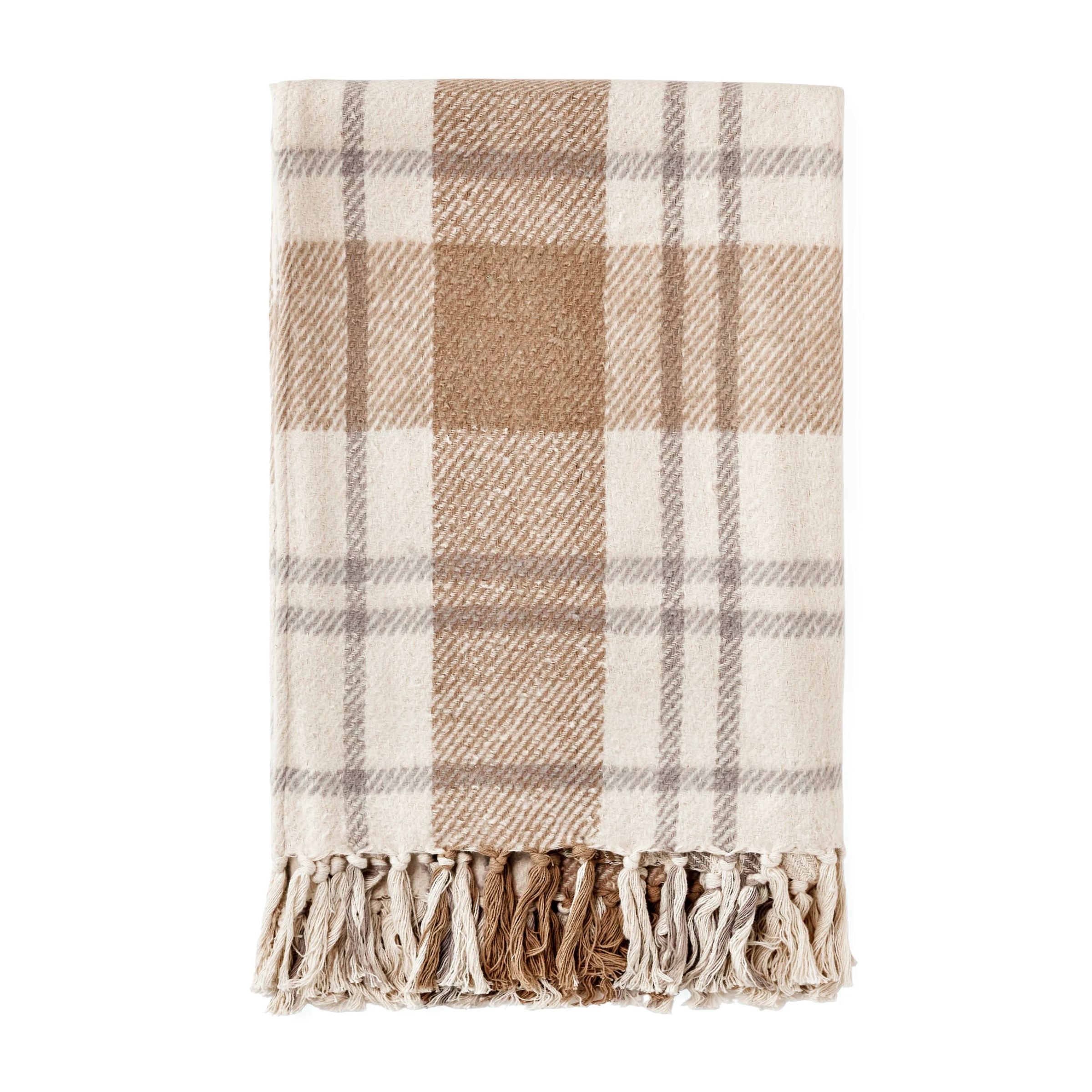 Hearthside Plaid Throw