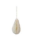 Honeycomb Teardrop Ornament