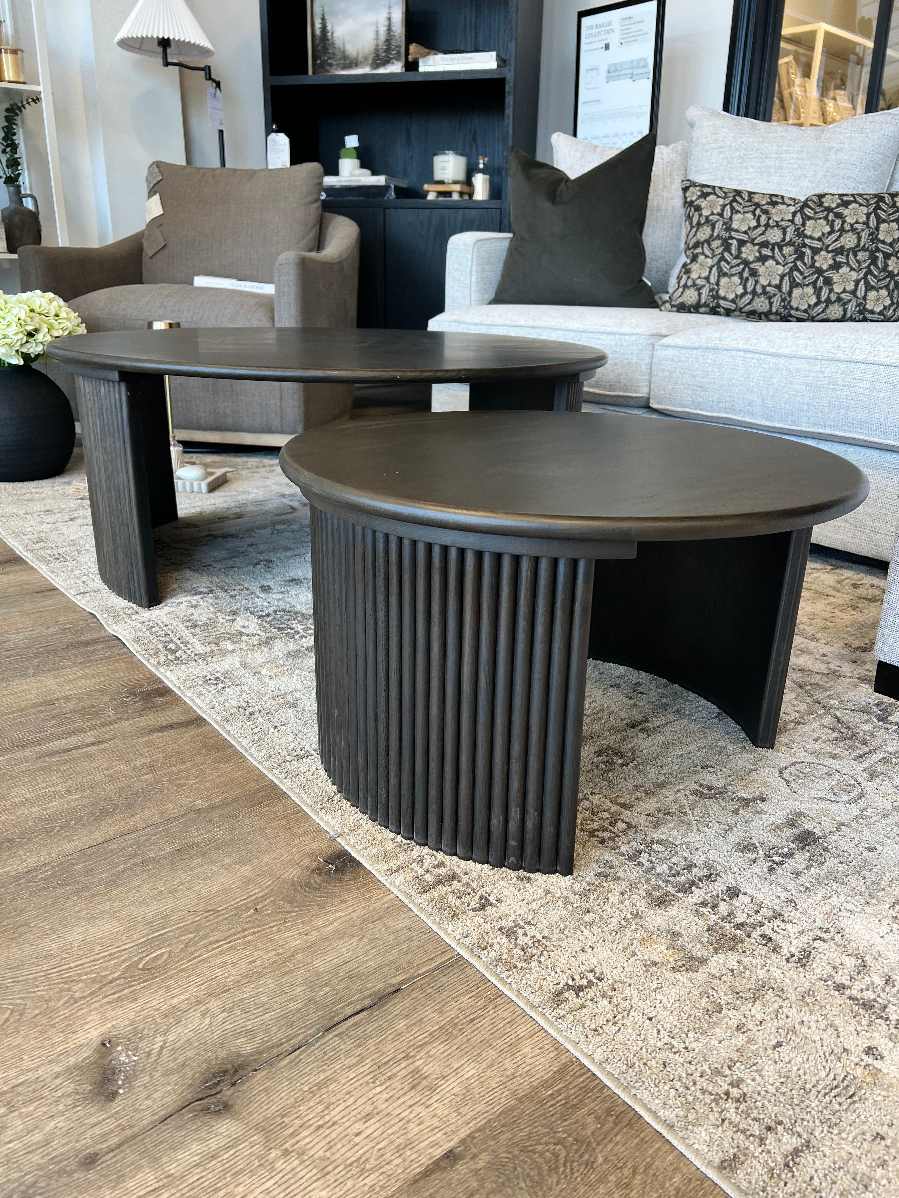 Penny Nesting Coffee Tables - AS - IS