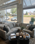 Nelson Sectional | Downie Morning Moon FLOOR MODEL