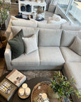 Nelson Sectional | Downie Morning Moon FLOOR MODEL