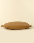 Corded Velvet Edge Pillow | Gold
