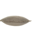 Fringed Boucle Pillow | Taupe