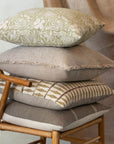 Fringed Boucle Pillow | Taupe