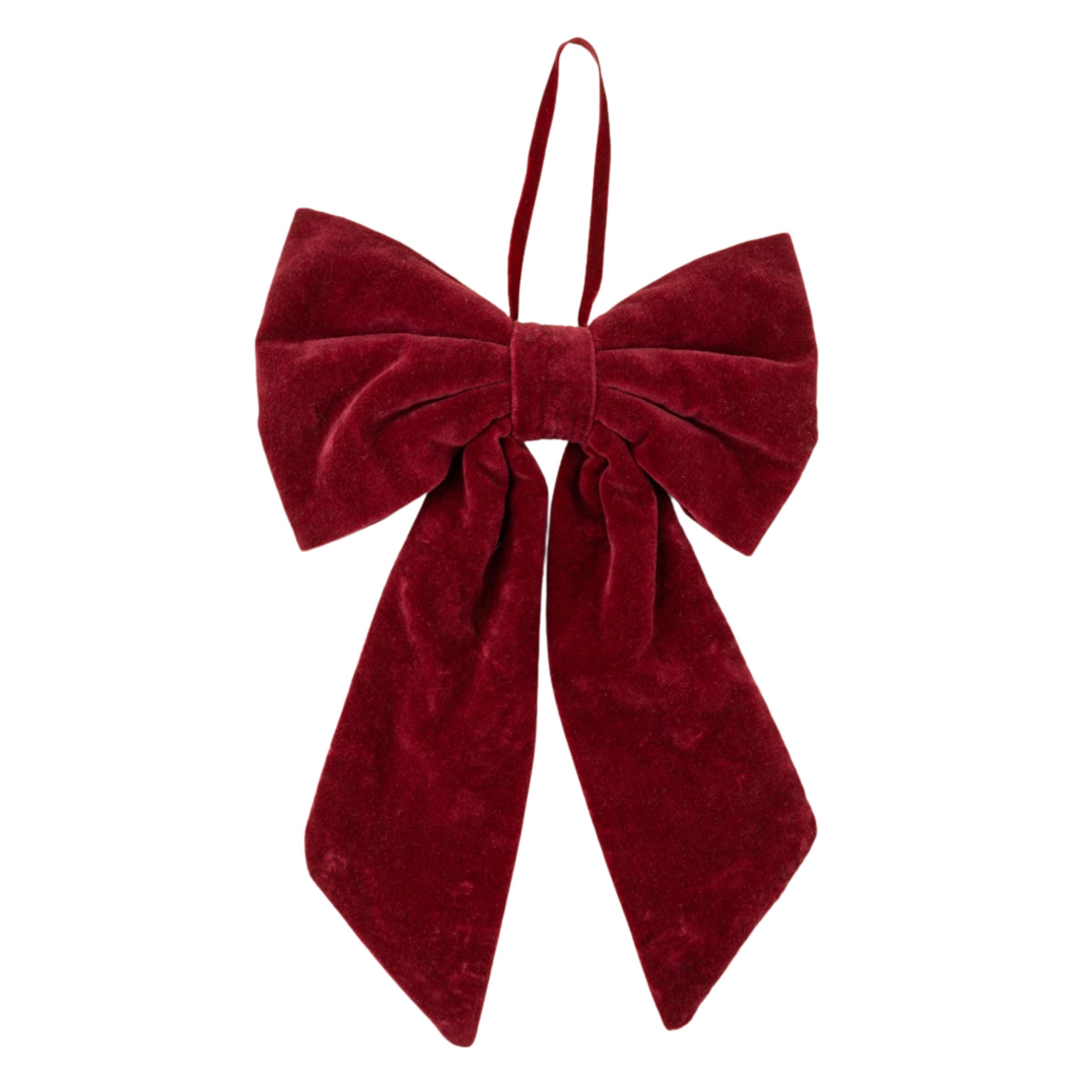 Hanging Velvet Bow