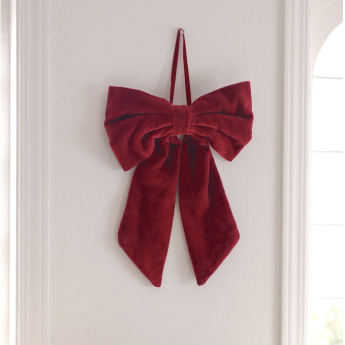 Hanging Velvet Bow