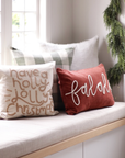 Holly Jolly Christmas Pillow