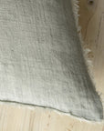 Layna Linen Pillow | Flint Grey