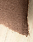 Layna Linen Pillow | Mocha