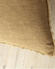 Layna Linen Pillow | Tawny